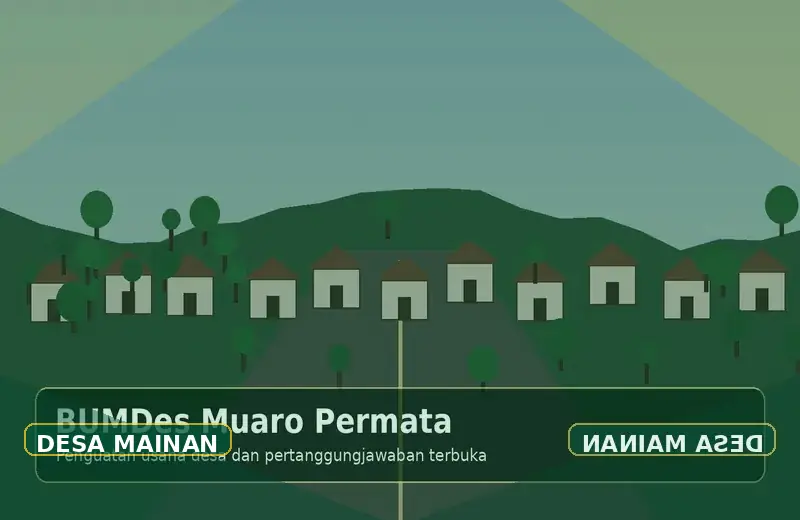 Ilustrasi Produk Lokal & UMKM Desa Mainan